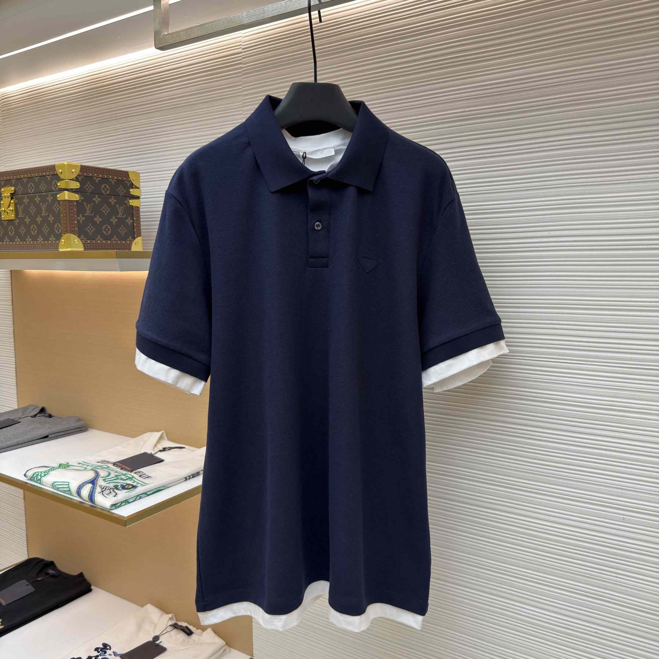 Prada Cotton Polo Shirt - DesignerGu