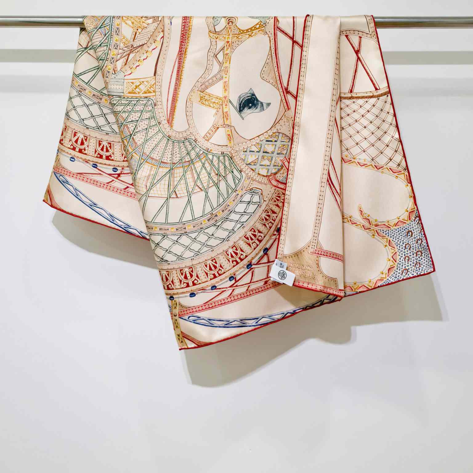 Hermes Chevaux d'Hephaistos Scarf 90 - DesignerGu
