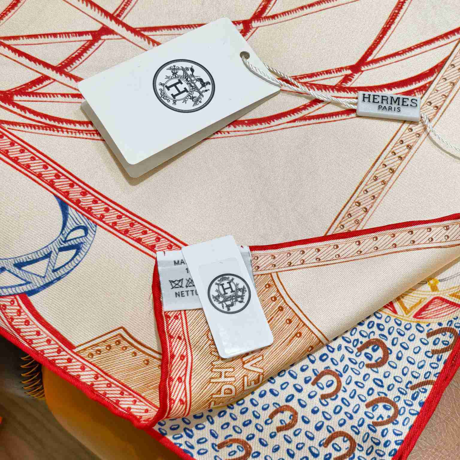 Hermes Chevaux d'Hephaistos Scarf 90 - DesignerGu