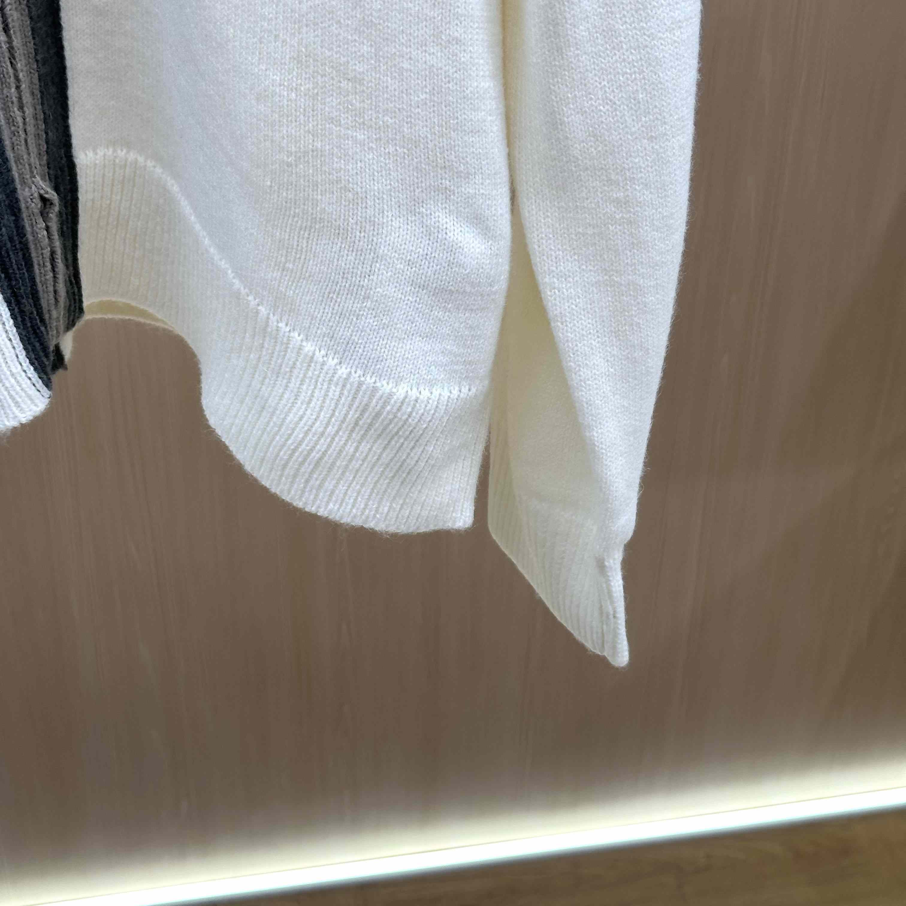 Gucci  Knit Wool Sweater With Muted Web - DesignerGu