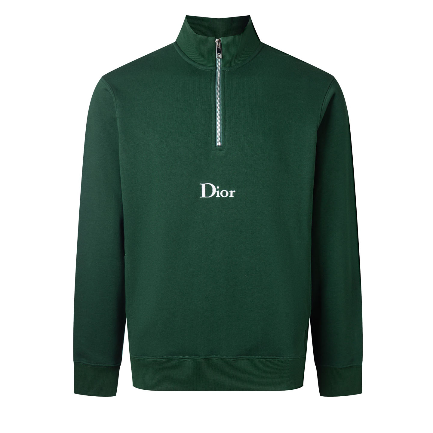 Dior Sweatshirt With Zipped Neckline, Relaxed Fit - DesignerGu