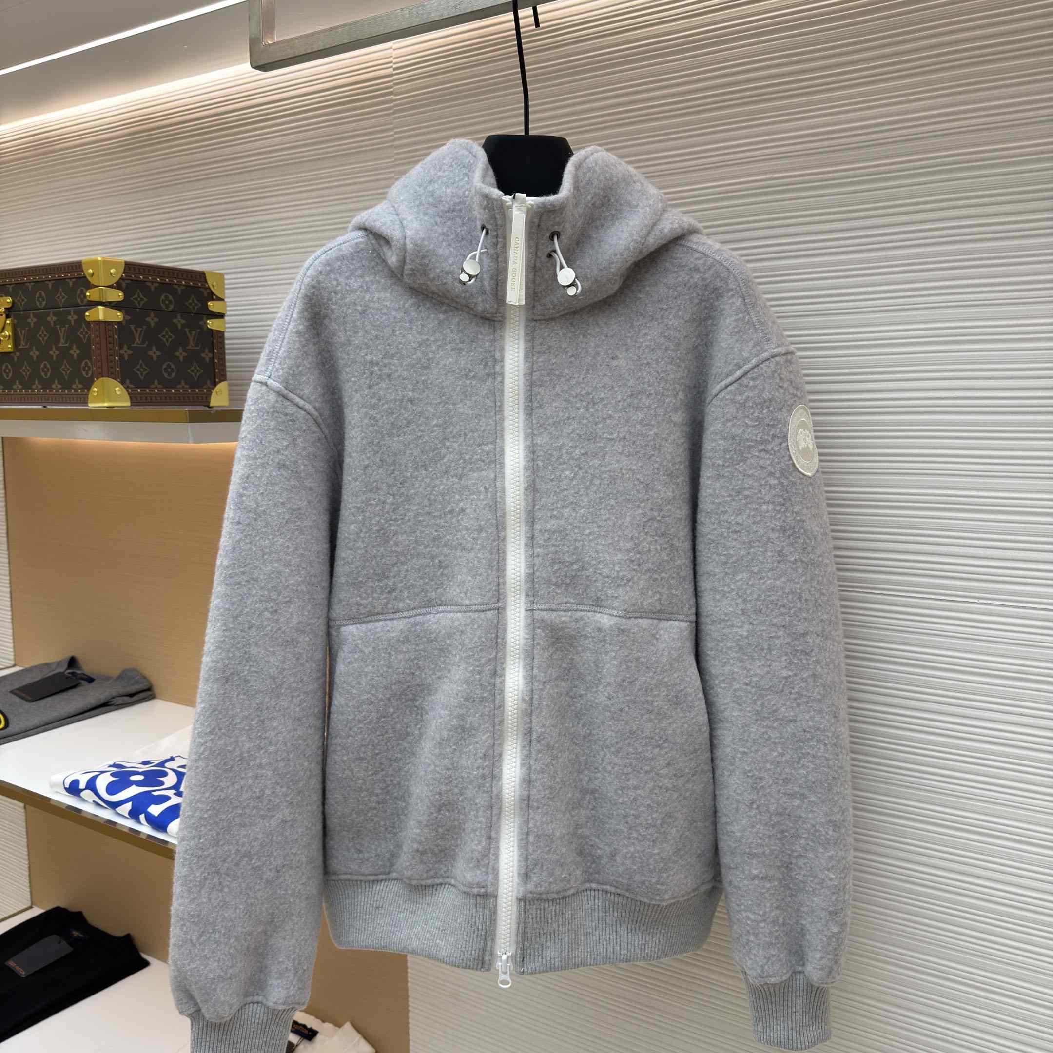 Canada Goose Chilliwack Fleece Bomber White Disc - DesignerGu