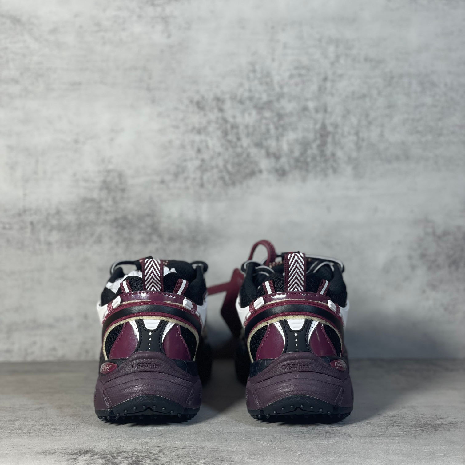 Off-White Be Right Back 'Dark Purple Black' Sneakers - DesignerGu