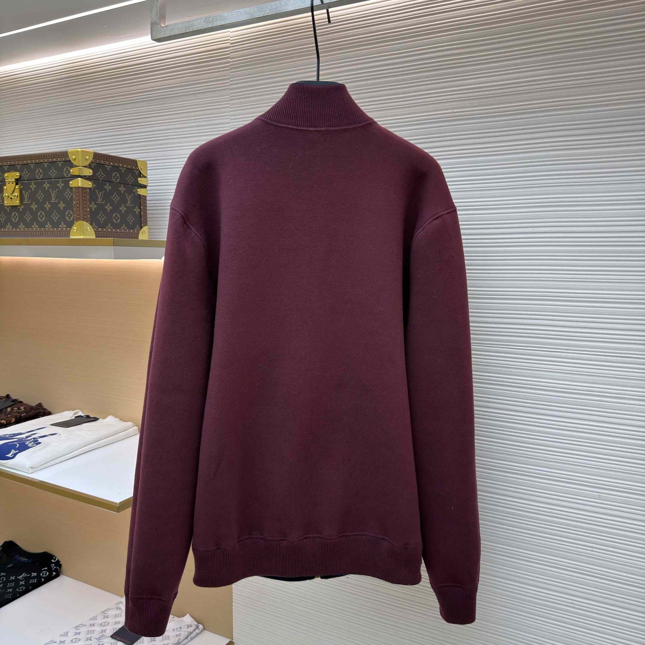 Louis Vuitton Double Face Reversible Jacquard Track Top 1AKLUS - DesignerGu