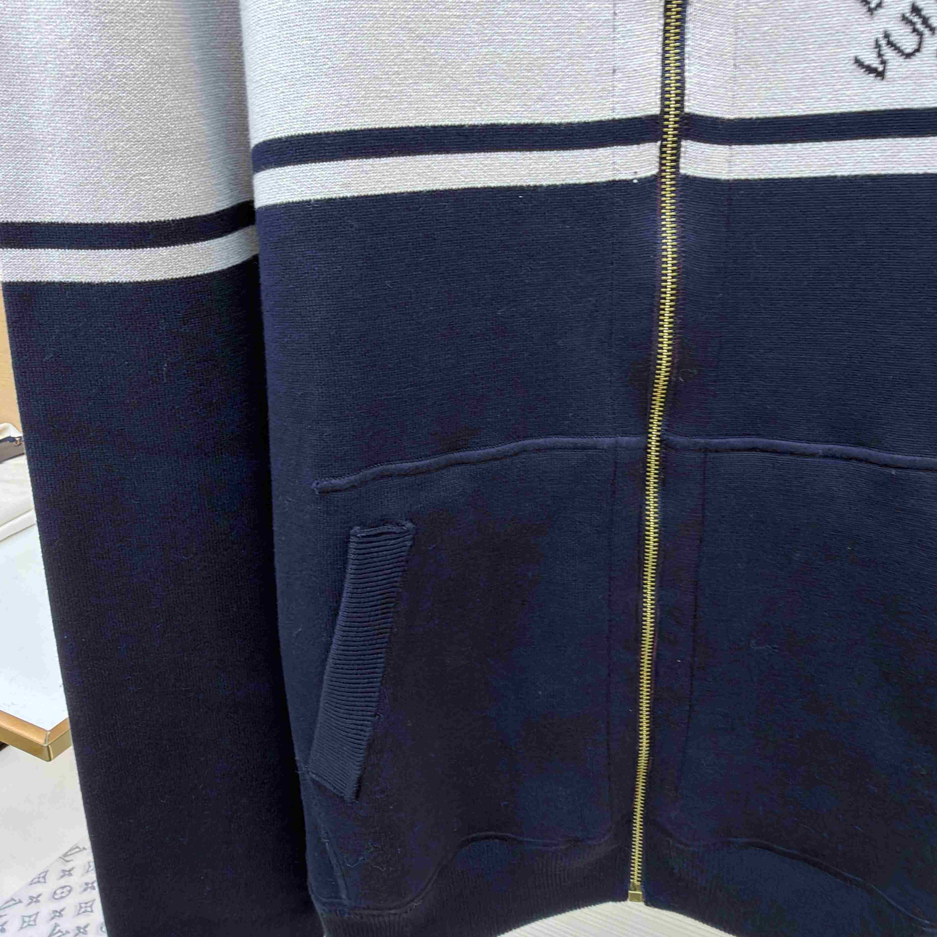 Louis Vuitton Double Face Reversible Jacquard Track Top 1AKLUS - DesignerGu