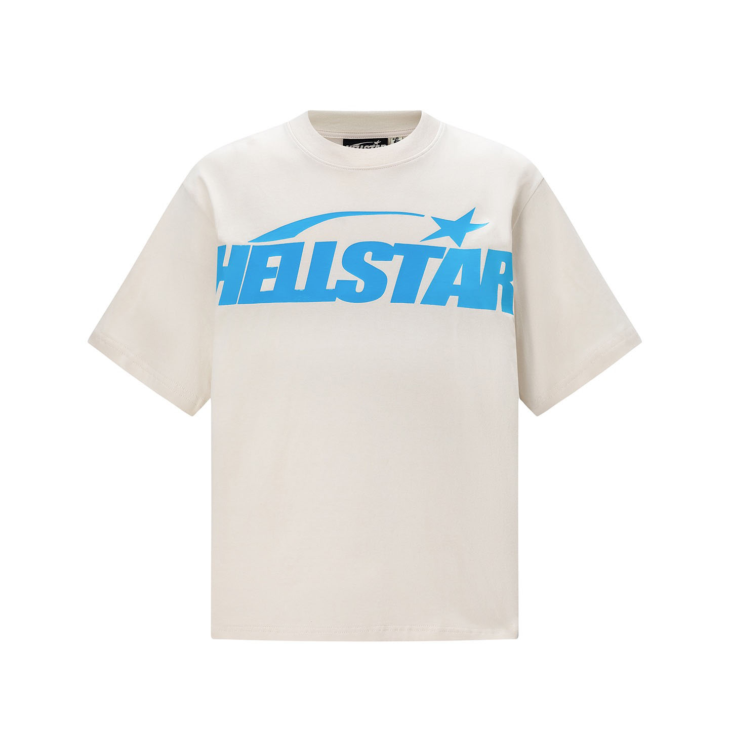 Hellstar Classic T-Shirt 'White/Blue' - DesignerGu