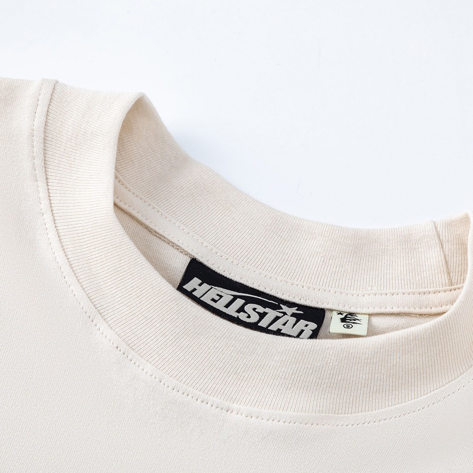 Hellstar Classic T-Shirt 'White/Blue' - DesignerGu