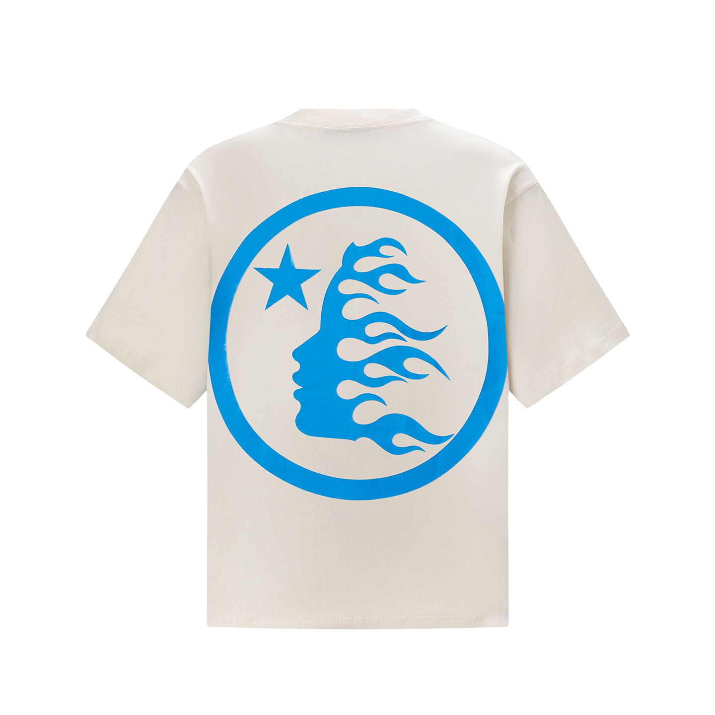 Hellstar Classic T-Shirt 'White/Blue' - DesignerGu