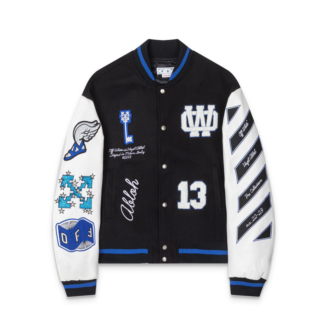 Off-White™ Patch-Detail Bomber Jacket - DesignerGu