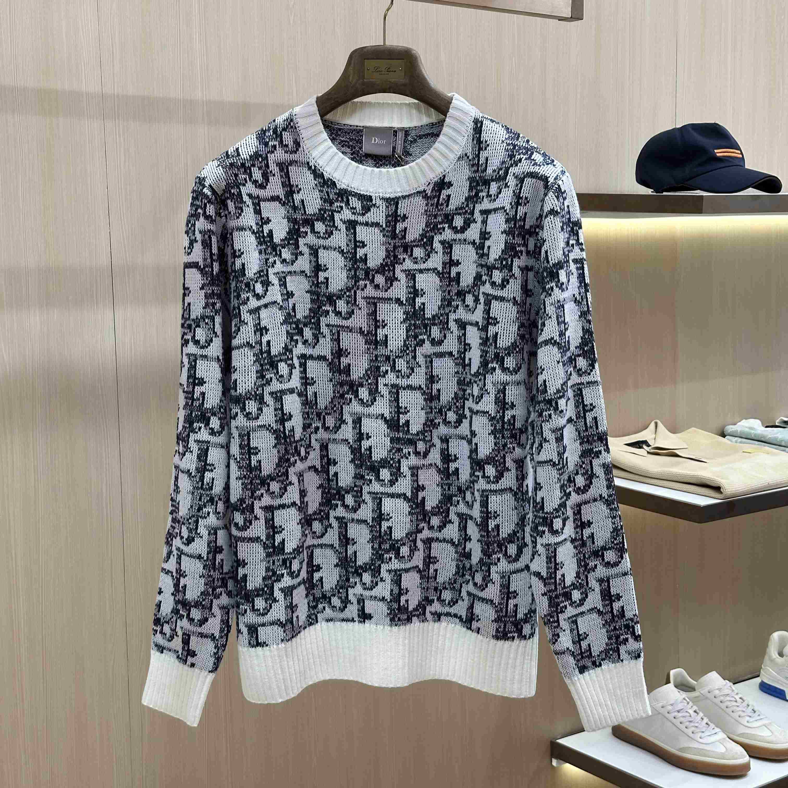 Dior Oblique Sweater, Regular Fit - DesignerGu