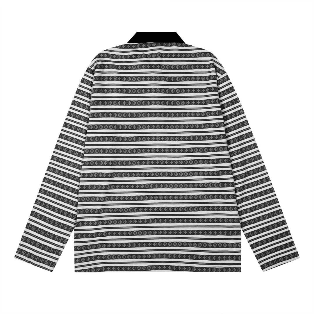 Chrome Hearts Matty Boy Teens From Mars Stripe Polo - DesignerGu