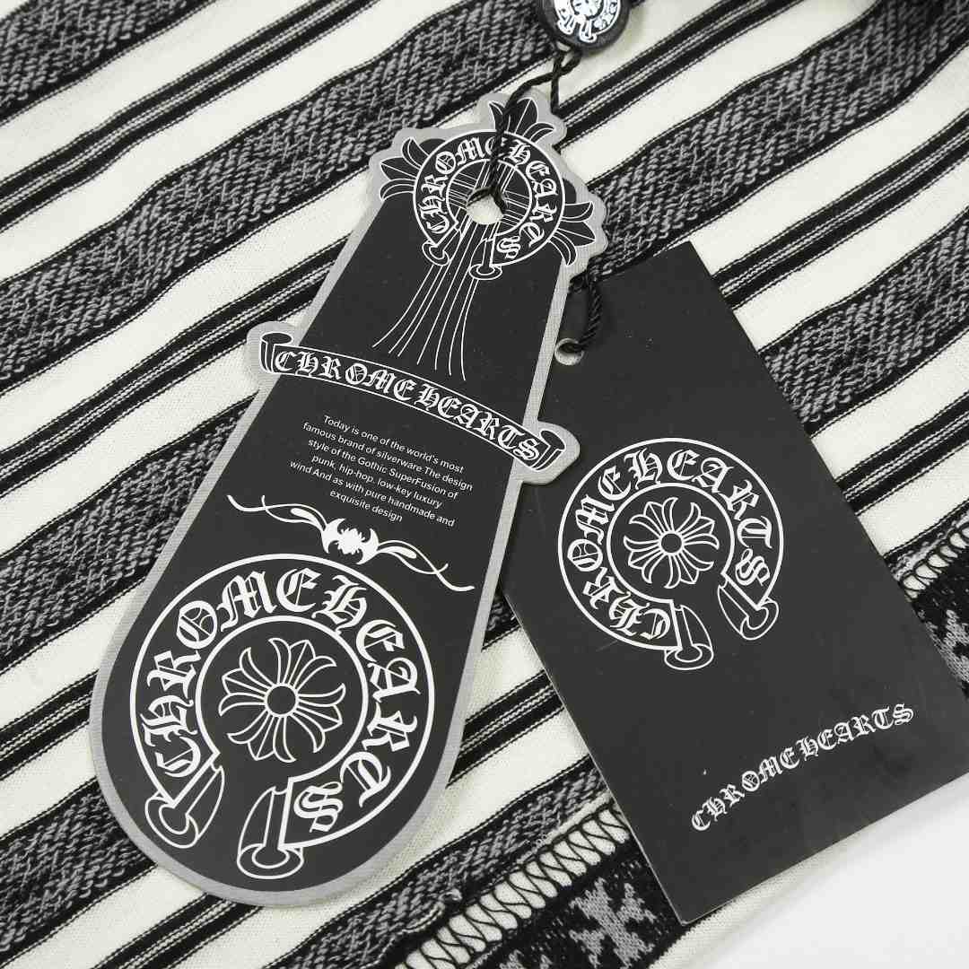 Chrome Hearts Matty Boy Teens From Mars Stripe Polo - DesignerGu