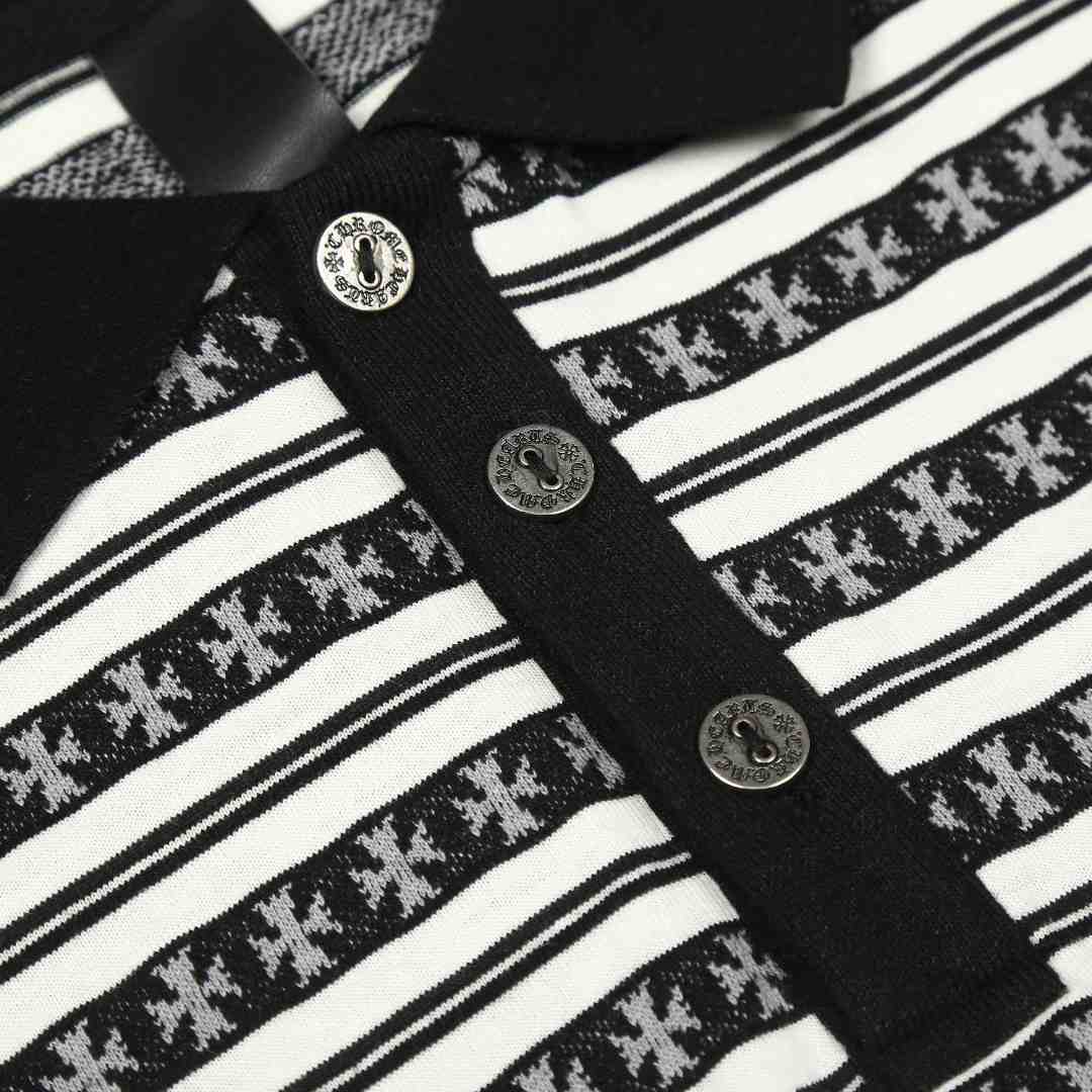 Chrome Hearts Matty Boy Teens From Mars Stripe Polo - DesignerGu