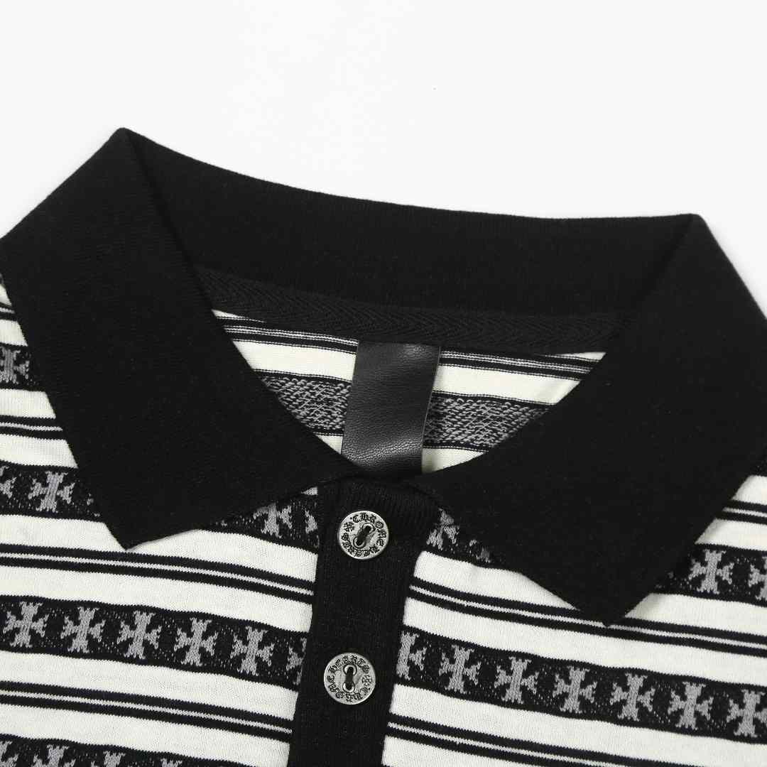 Chrome Hearts Matty Boy Teens From Mars Stripe Polo - DesignerGu