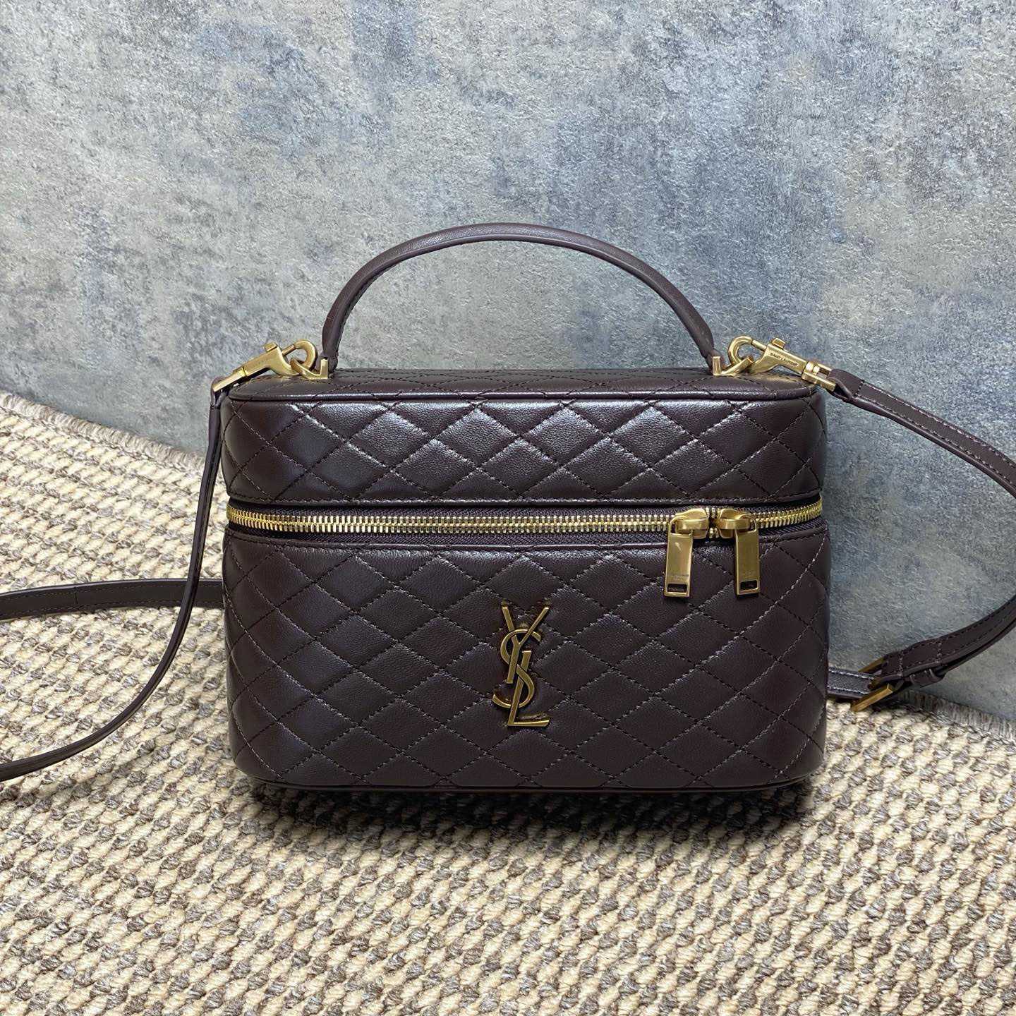 Saint Laurent GABY Vanity Large In Lambskin - DesignerGu