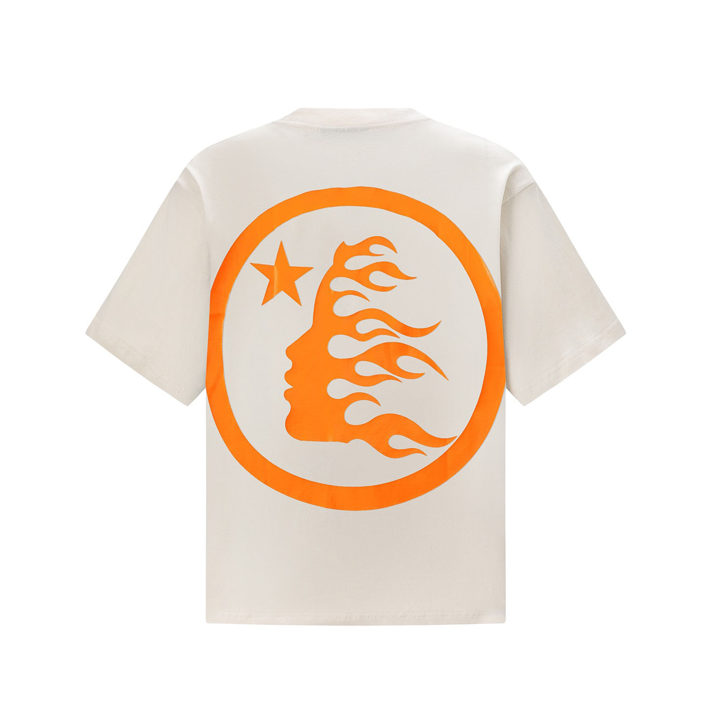 Hellstar Classic T-Shirt  'White/Orange' - DesignerGu