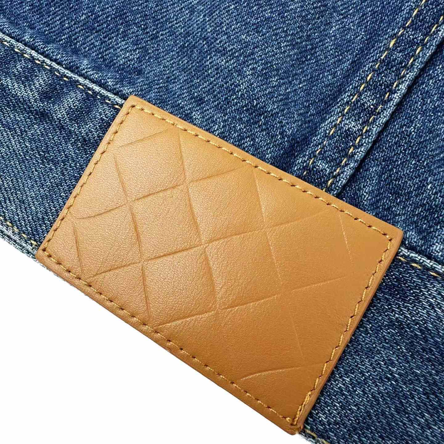 Bottega Veneta Medium Indigo Denim Jacket - DesignerGu