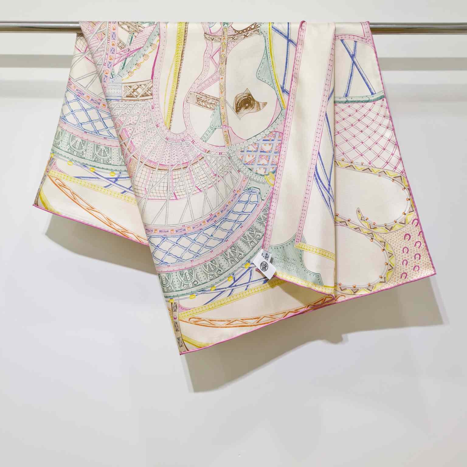 Hermes Chevaux d'Hephaistos Scarf 90 - DesignerGu