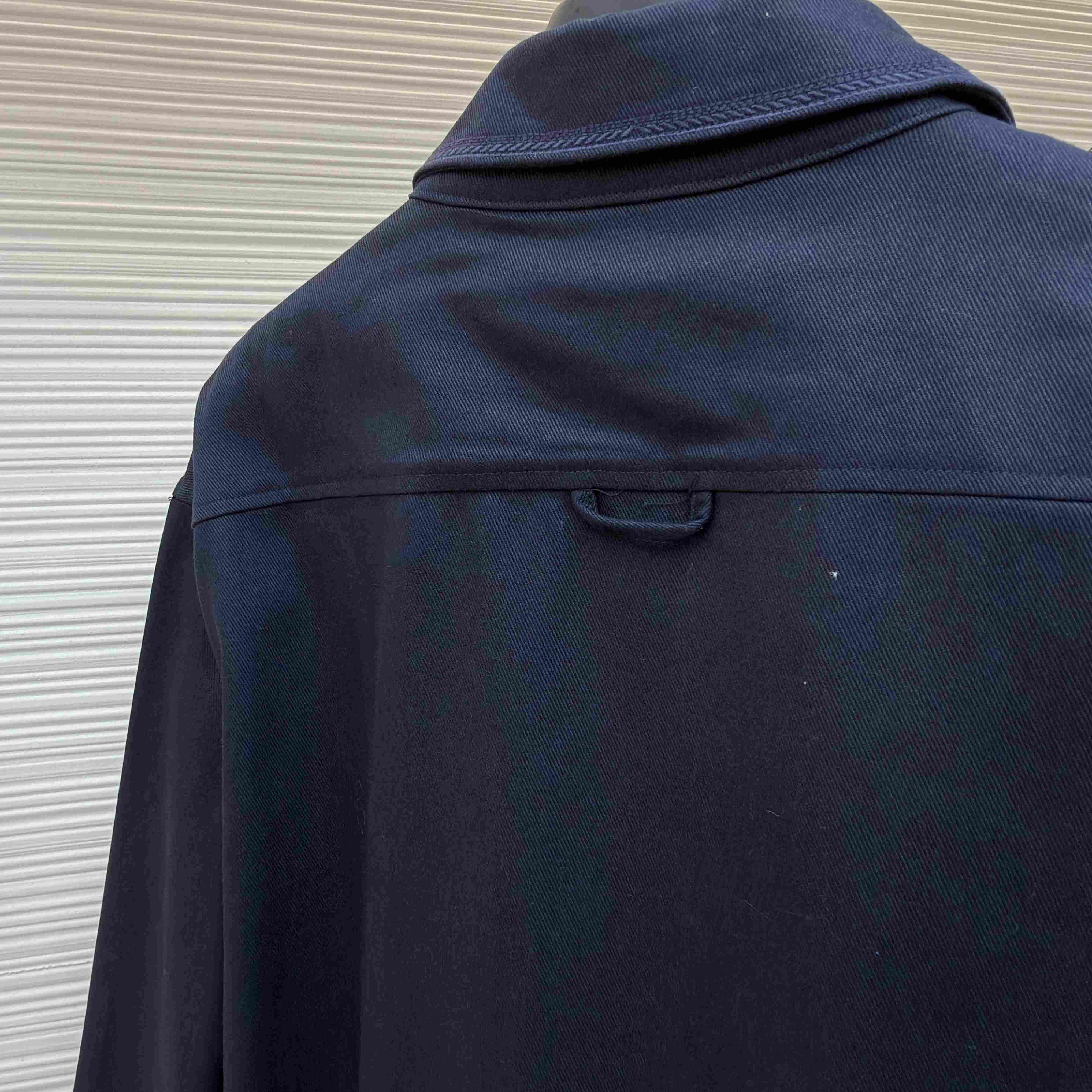 Dior Zipped Shirt With Dior Moulures Embroideries - DesignerGu