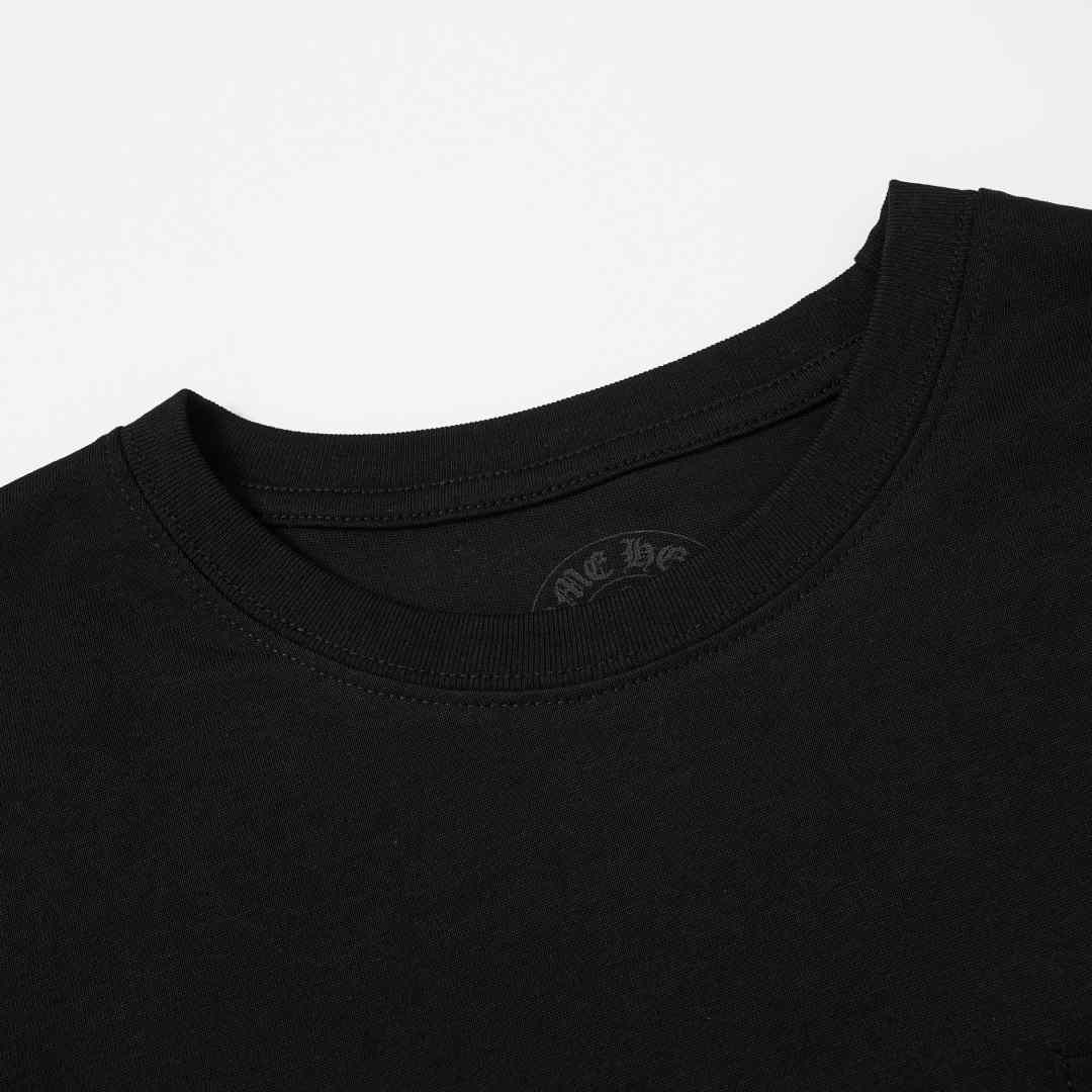 Chrome Hearts USA Script White Long Sleeve Tee - DesignerGu