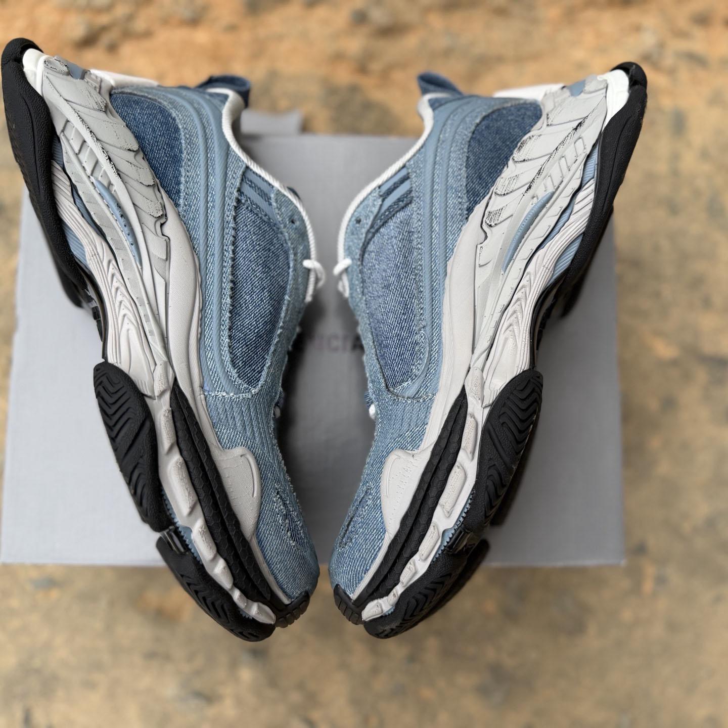 Balenciaga Triple S.2 .2 Denim Sneaker  - DesignerGu