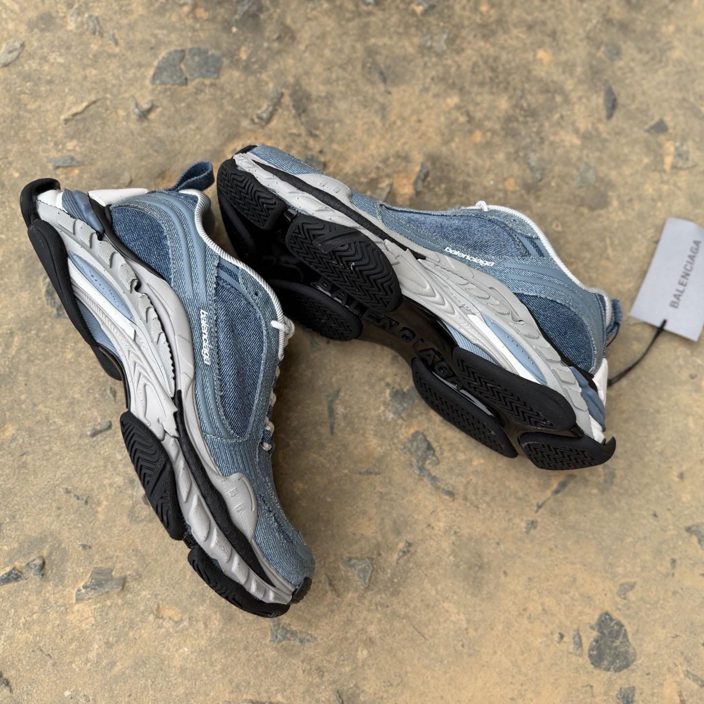 Balenciaga Triple S.2 .2 Denim Sneaker  - DesignerGu