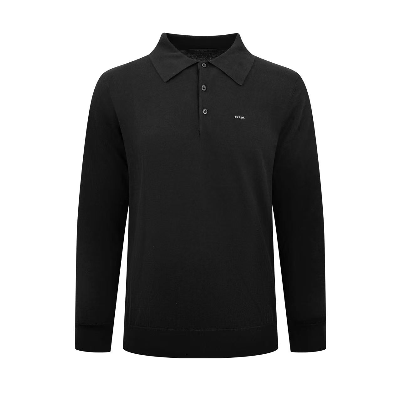 Prada Wool Polo Sweater - DesignerGu
