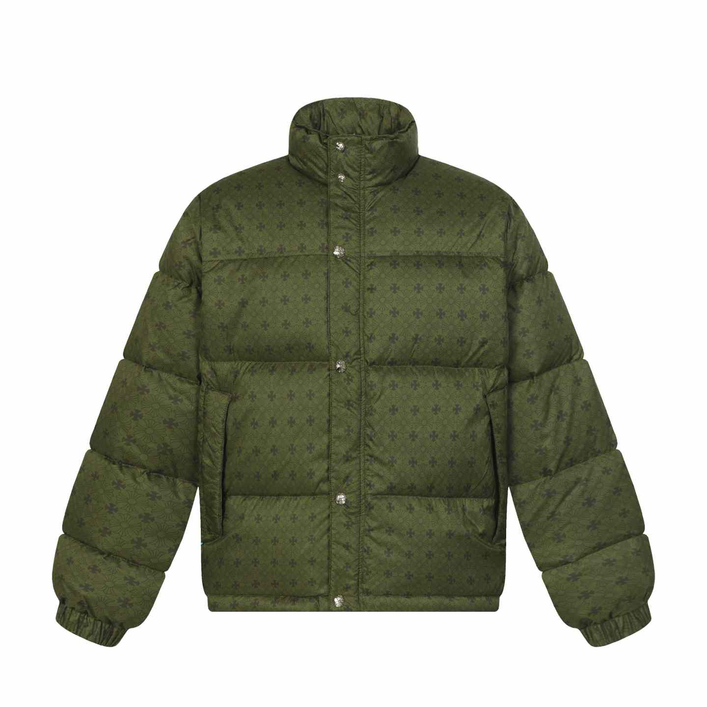 Chrome Hearts Monogram Stiff Puffer Jacket - DesignerGu