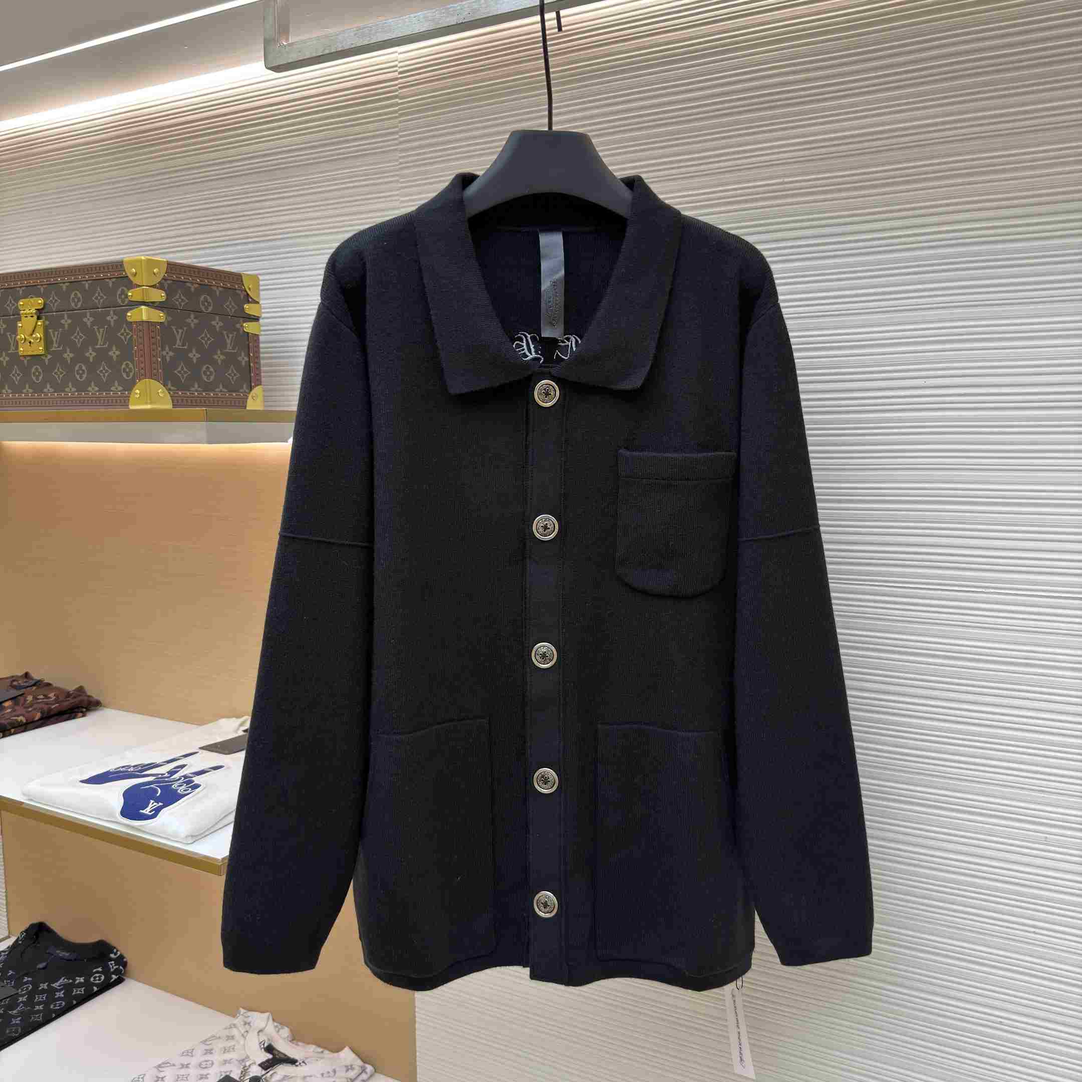 Chrome Hearts Cross Patch Sailin On Cardigan - DesignerGu