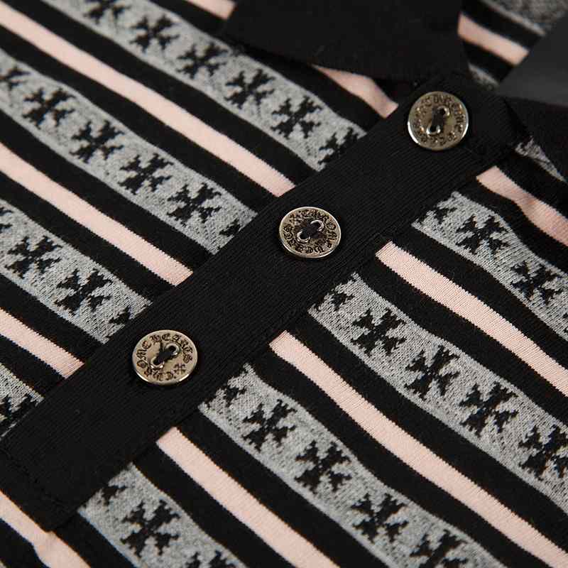 Chrome Hearts Matty Boy Teens From Mars Stripe Polo 'Multicolor' - DesignerGu
