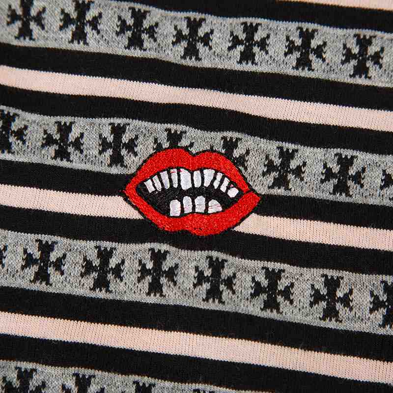 Chrome Hearts Matty Boy Teens From Mars Stripe Polo 'Multicolor' - DesignerGu