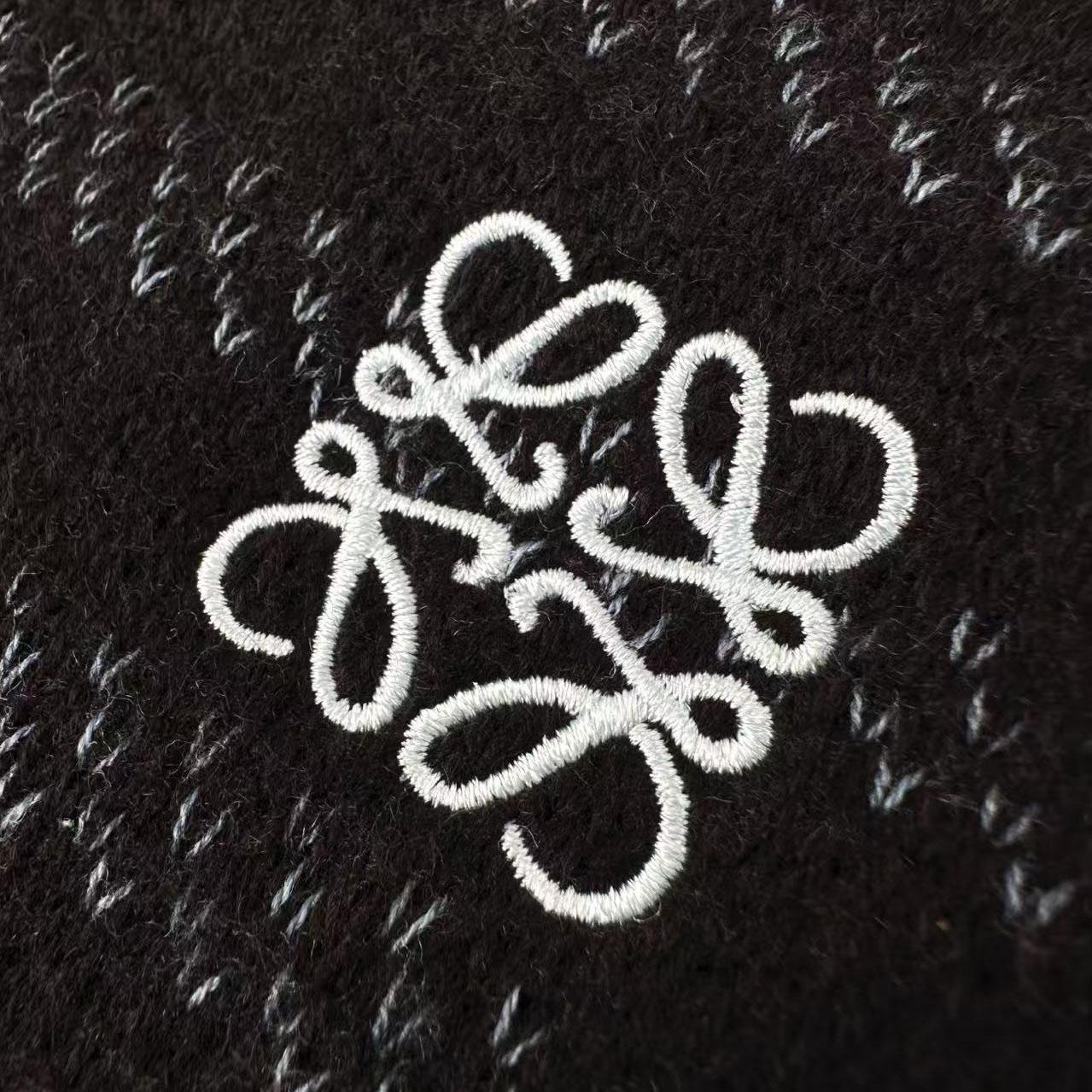 LOEWE Striped Wool Blend Sweater - DesignerGu