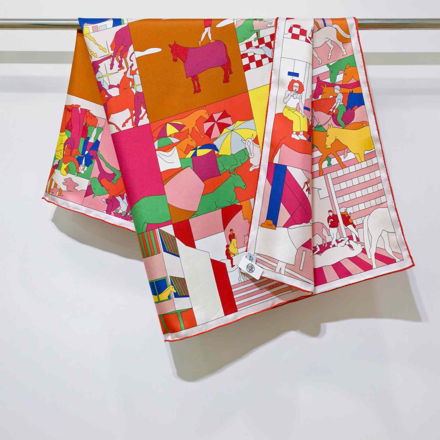 Hermes Mon Cheval Et Moi Scarf 90 - DesignerGu