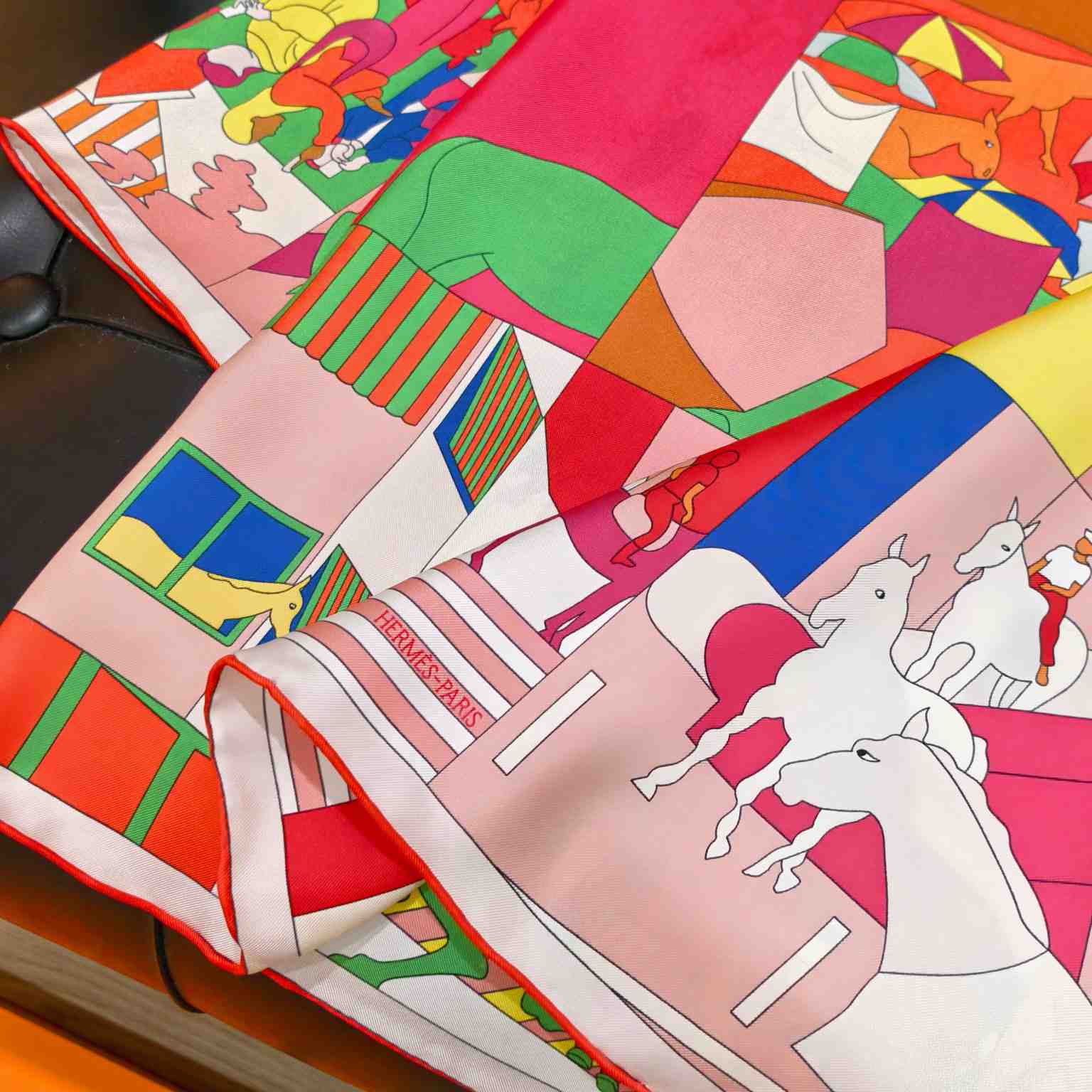 Hermes Mon Cheval Et Moi Scarf 90 - DesignerGu