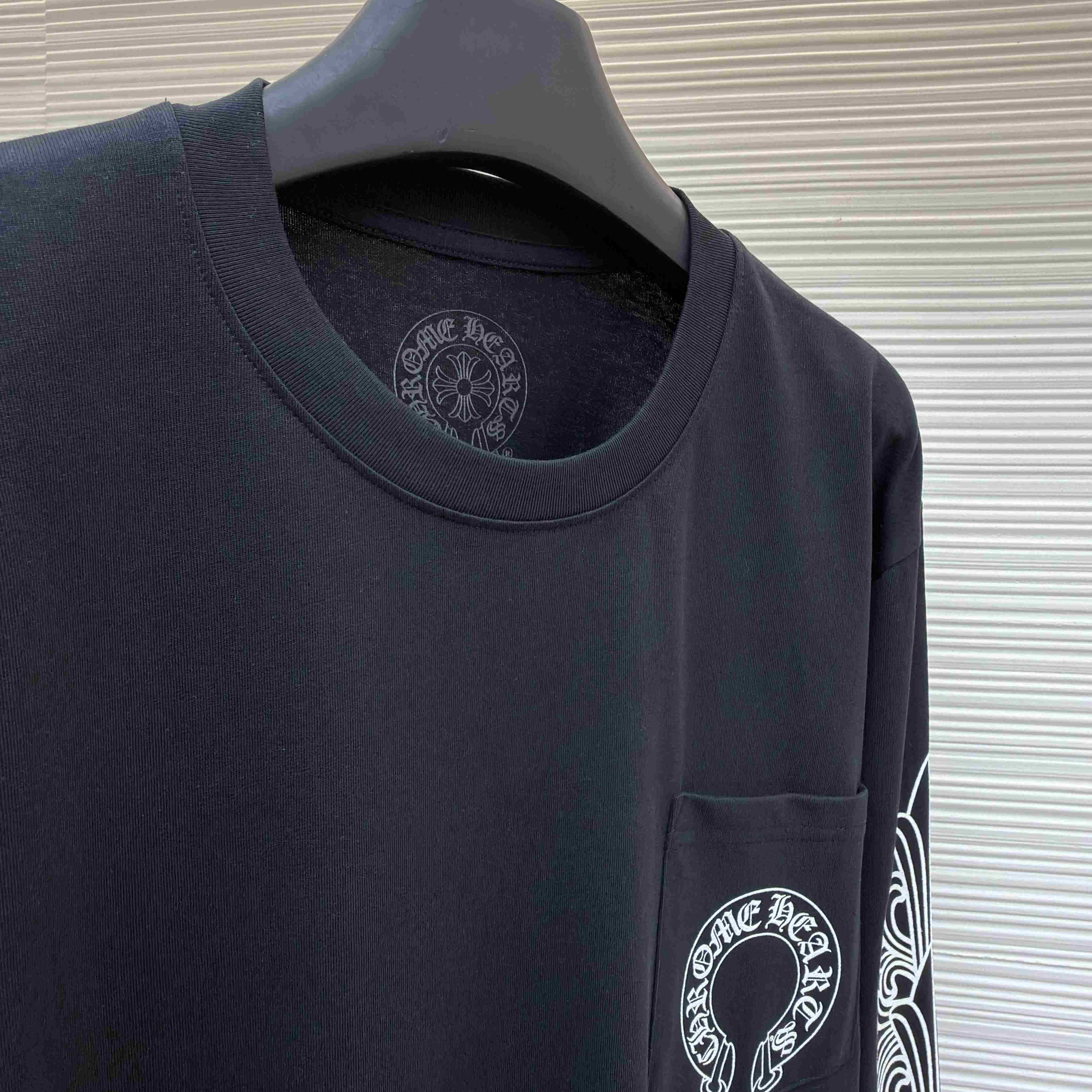 Chrome Hearts  Horseshoe Long Sleeve Tee - DesignerGu