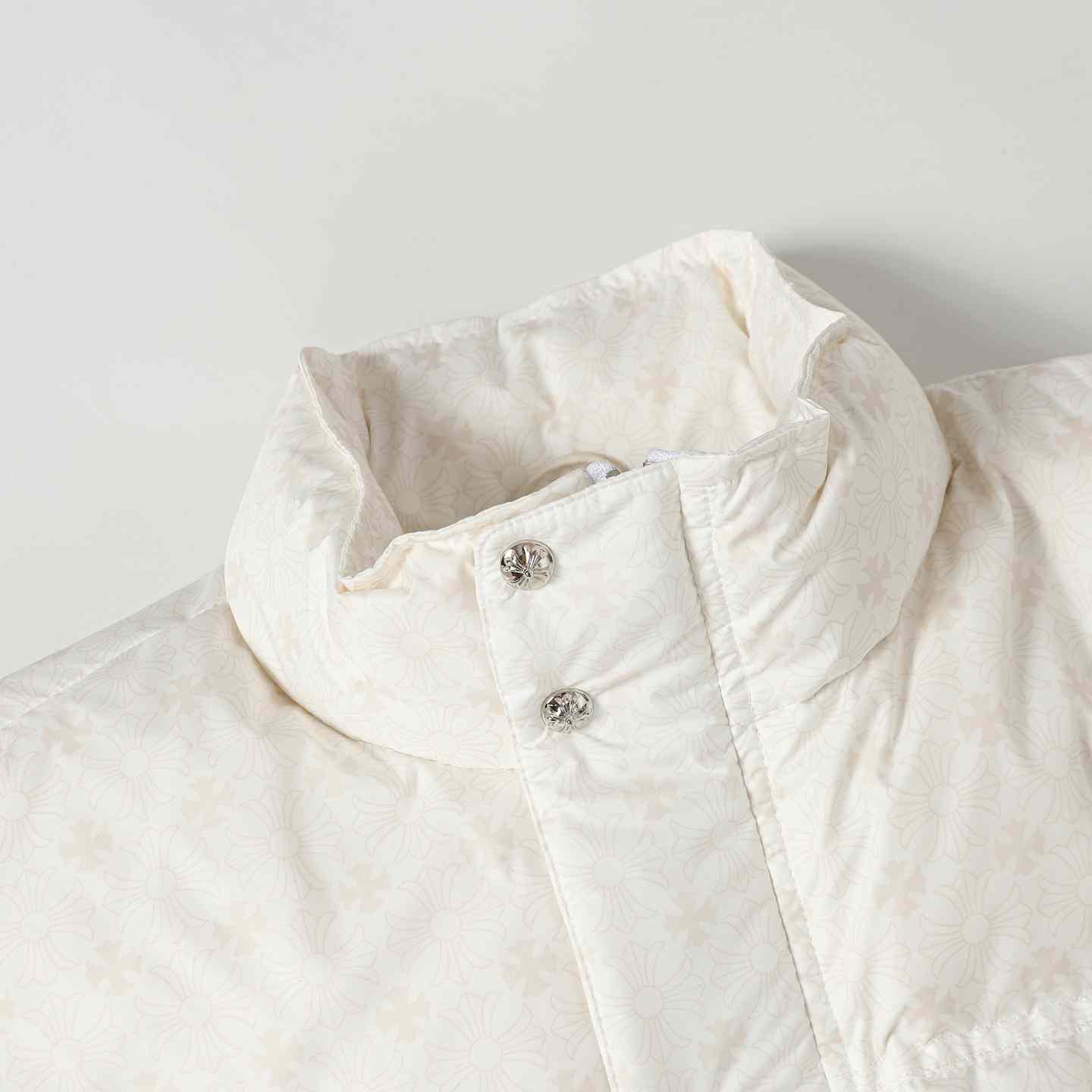 Chrome Hearts Monogram Stiff Puffer Jacket - DesignerGu