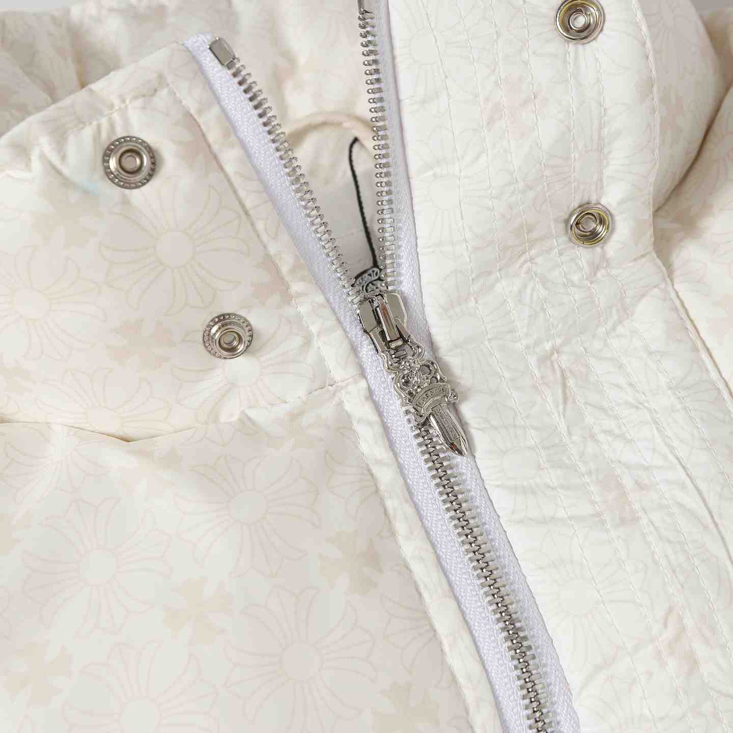Chrome Hearts Monogram Stiff Puffer Jacket - DesignerGu