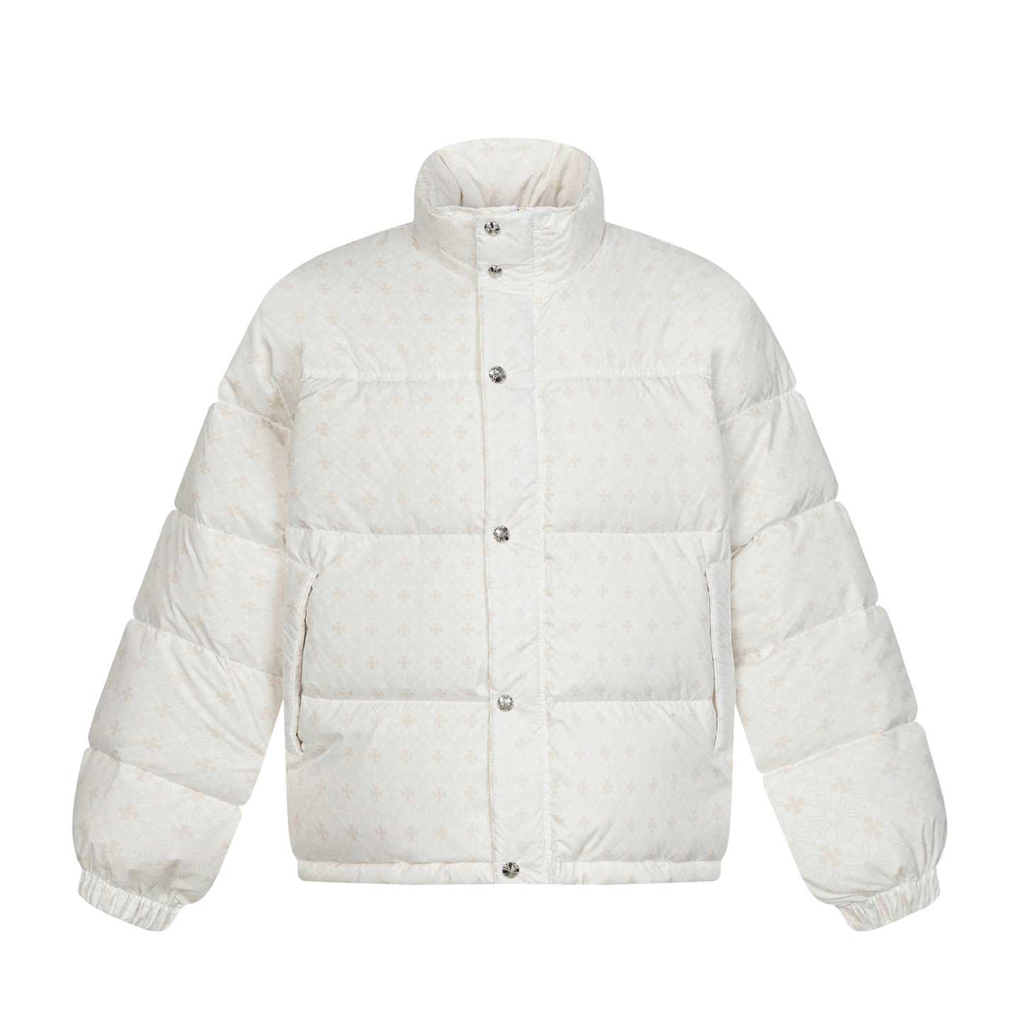 Chrome Hearts Monogram Stiff Puffer Jacket - DesignerGu