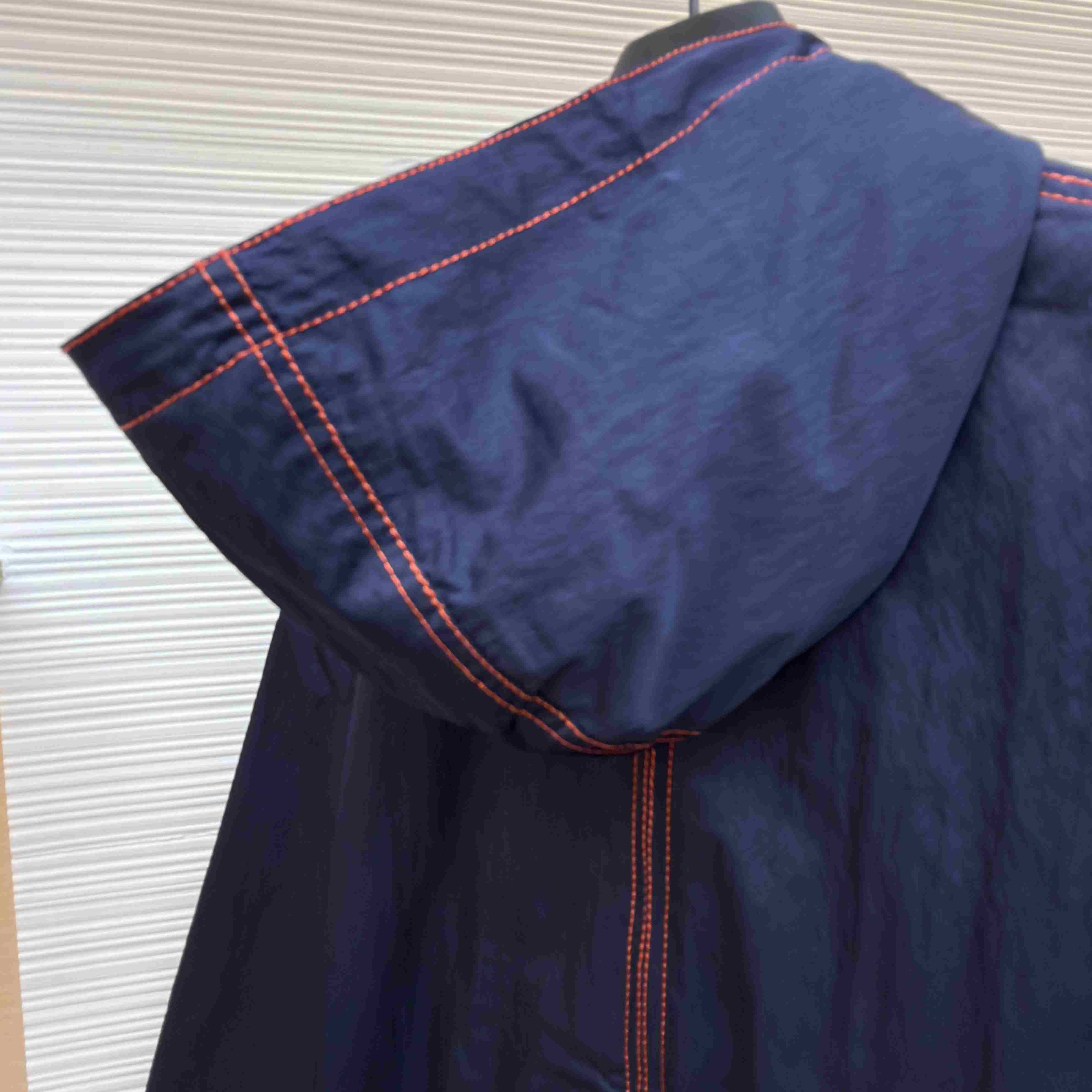 Bottega Veneta Navy Tech Jacket - DesignerGu