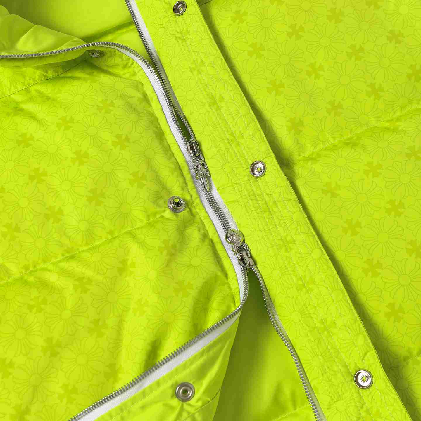 Chrome Hearts Monogram Stiff Puffer Jacket - DesignerGu