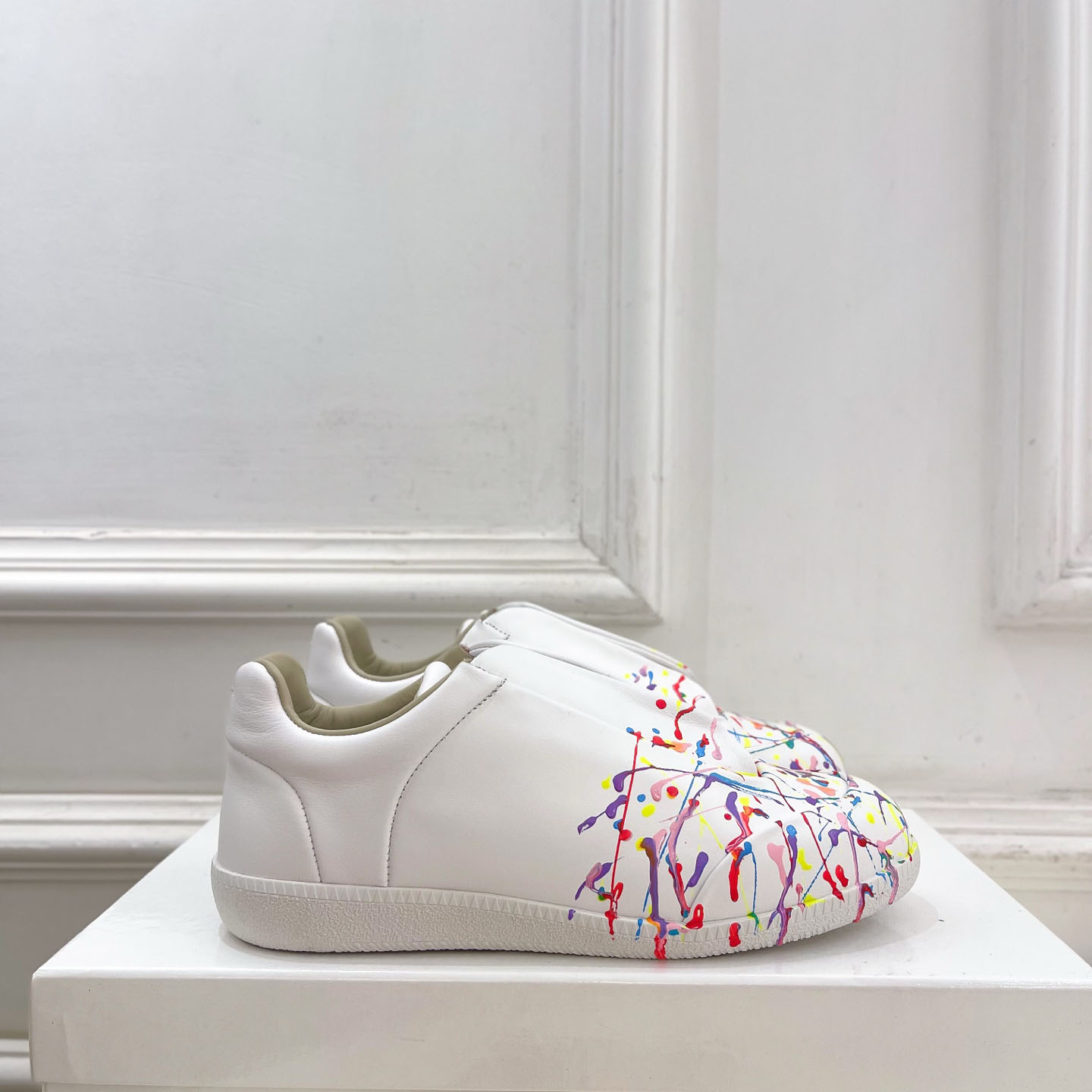 Maison Margiela White Future Low-Top Sneakers - DesignerGu