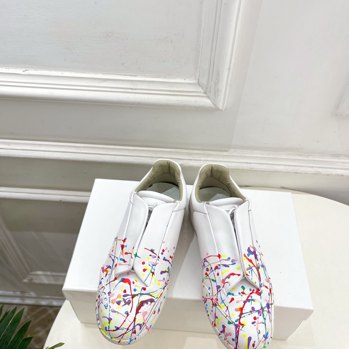 Maison Margiela White Future Low-Top Sneakers - DesignerGu