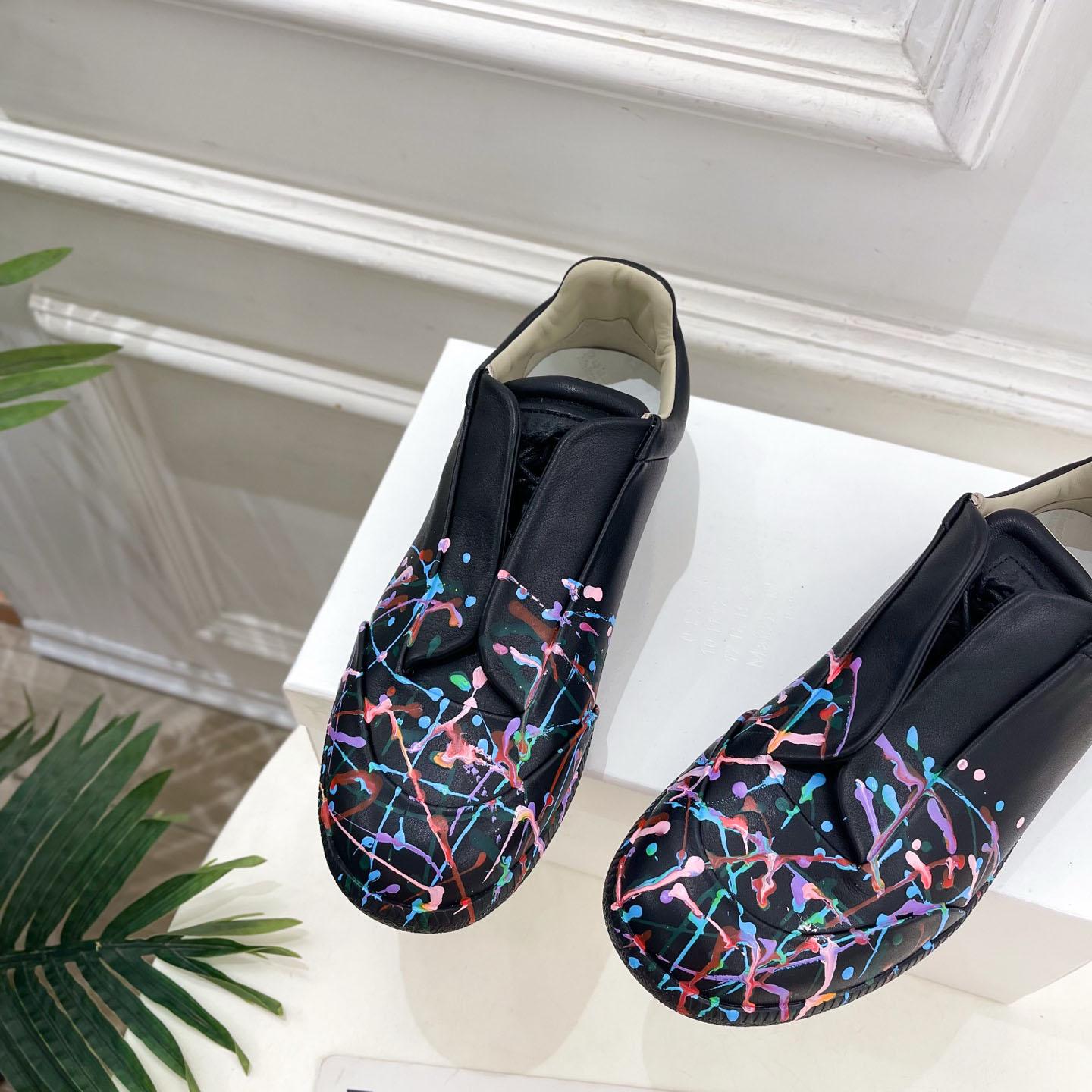 Maison Margiela Black Future Low-Top Sneakers - DesignerGu