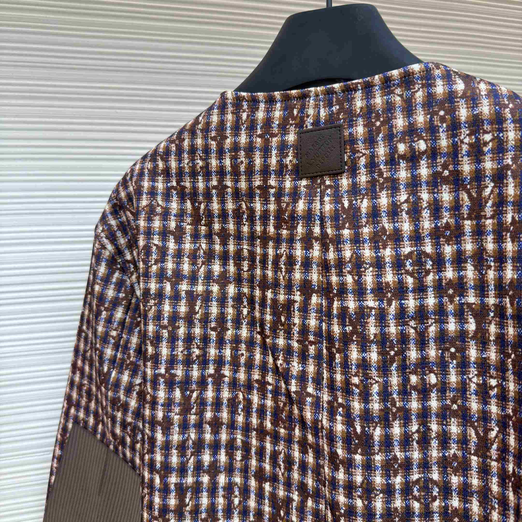 Louis Vuitton Monogram Chic Collarless Tweed Jacket 1AJBN6 - DesignerGu