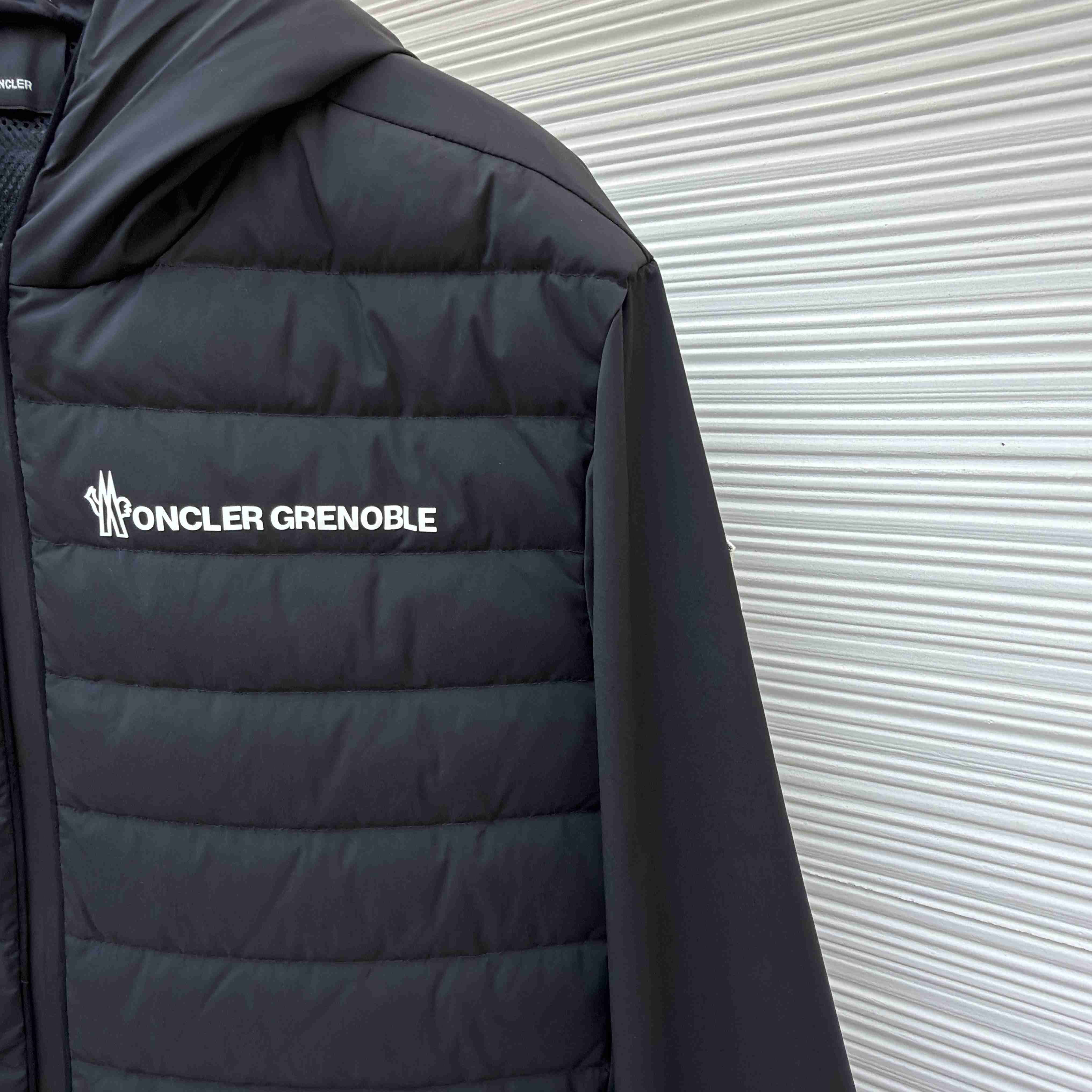 Moncler Padded Zip-Up Sweatshirt - DesignerGu