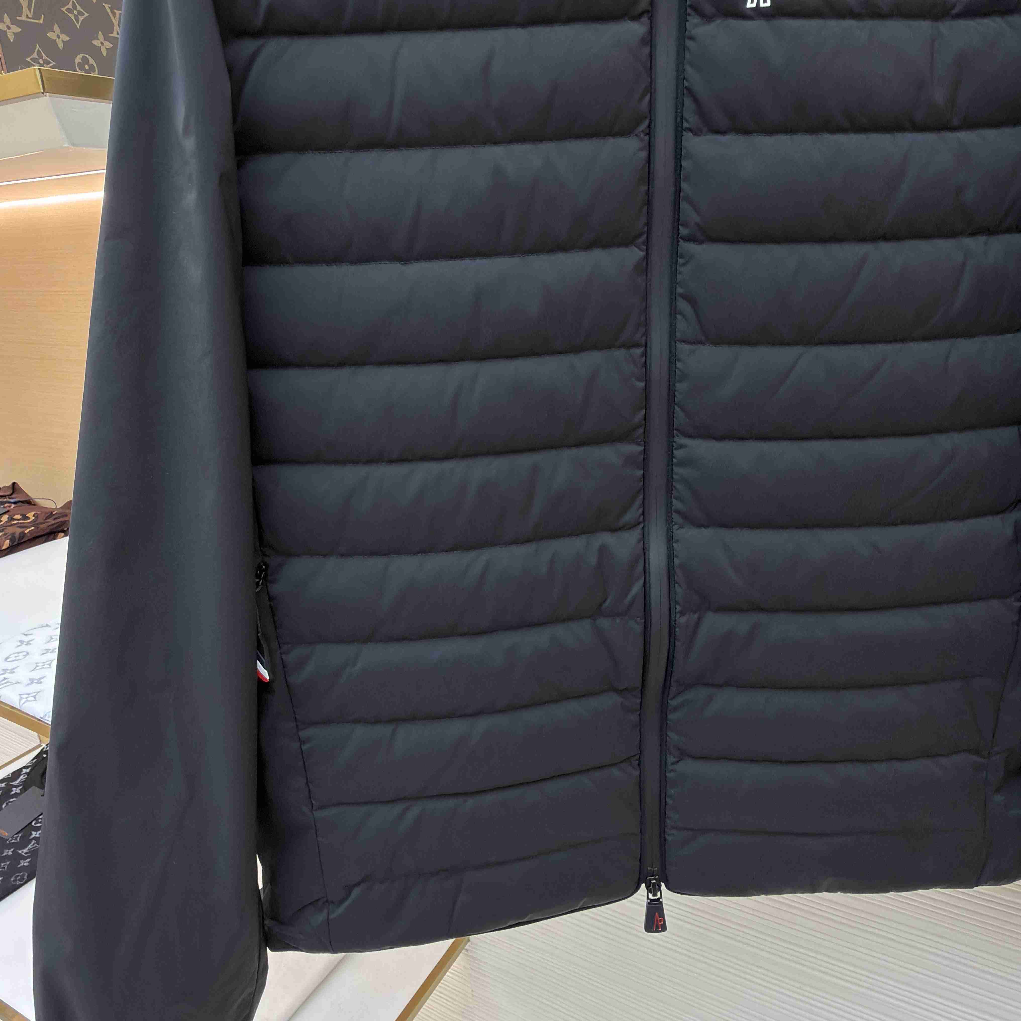 Moncler Padded Zip-Up Sweatshirt - DesignerGu