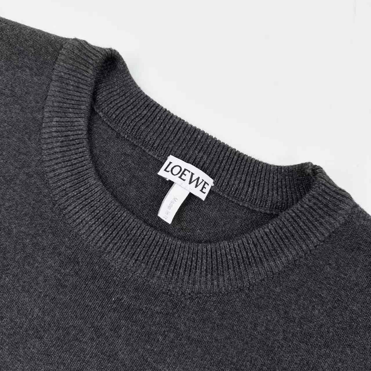 LOEWE Anagram Pocket Sweater In Cotton Blend - DesignerGu