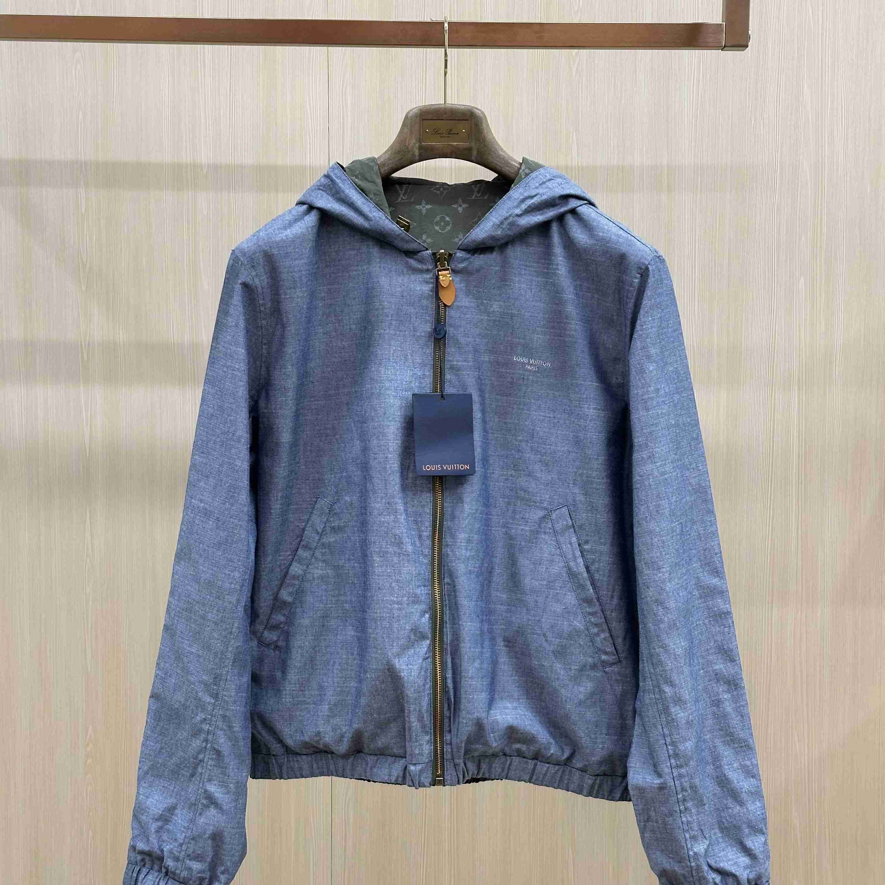 Louis Vuitton Reversible Monogram Reflective Windbreaker 1AKOFT - DesignerGu